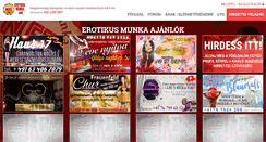 Desktop Screenshot of erotikusmunka.net
